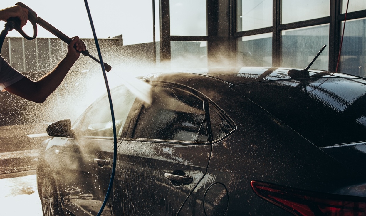 how to wash car