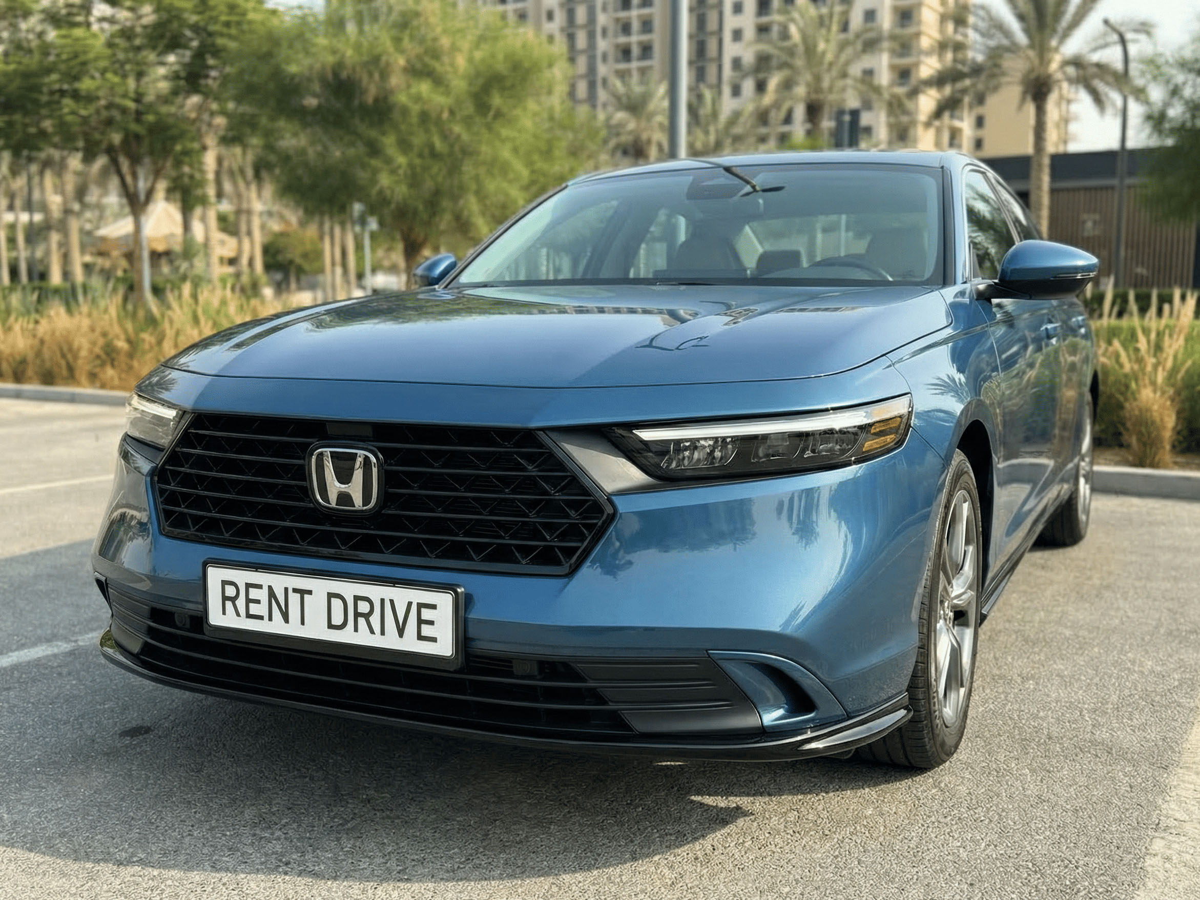 alt - Honda Accord rental in Dubai for city and highway driving