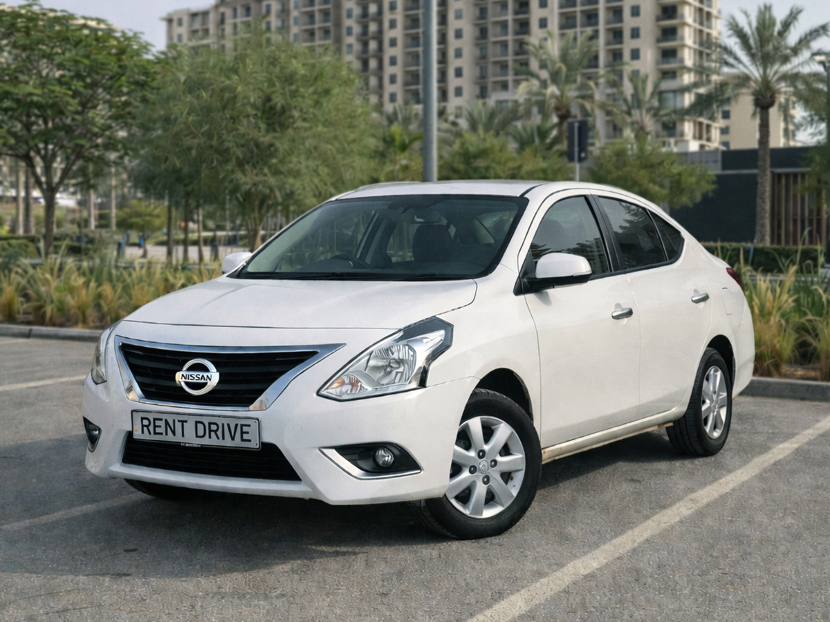 alt - Аренда Nissan Sunny в Дубае — автомобиль эконом-класса RentDrive