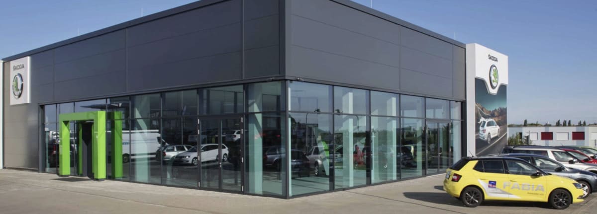 skoda showroom