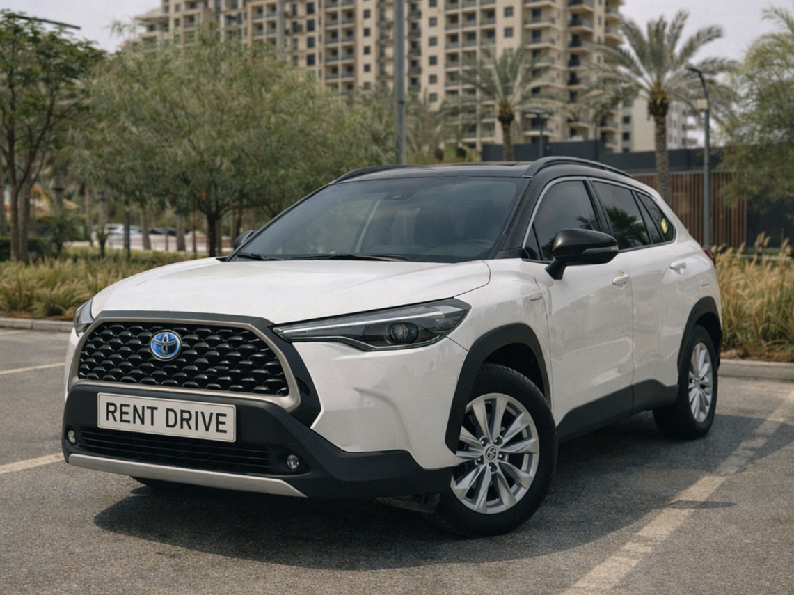 alt - Toyota Corolla Cross — RentDrive прокат кроссовер в Дубае